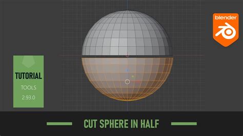 How to make a sphere in blender?