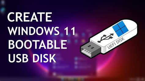 How to make bootable USB Windows 11 Ubuntu?