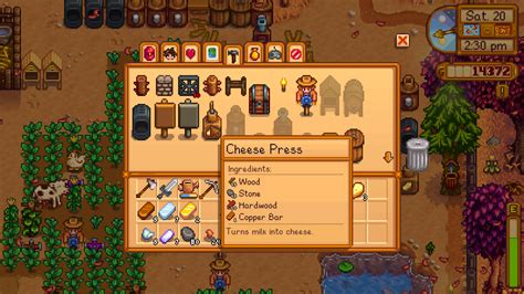 How to make cheese stardew?