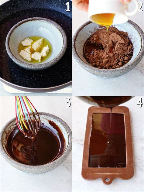 How to make chocolate step by step?