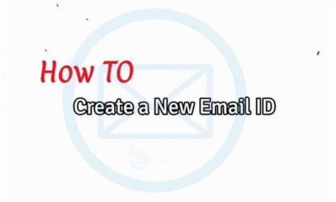 How to make email id?