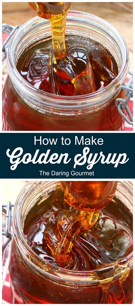 How to make golden syrup at home?