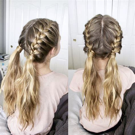 How to make messy pigtails?