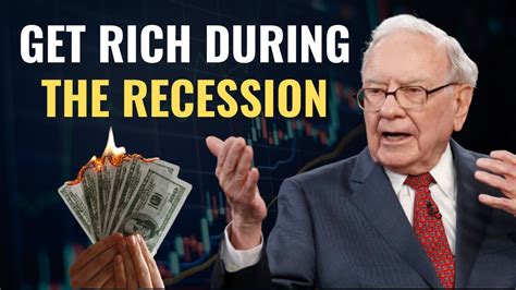 How to make money in a recession Warren Buffett?