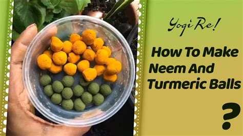 How to make neem and turmeric paste?