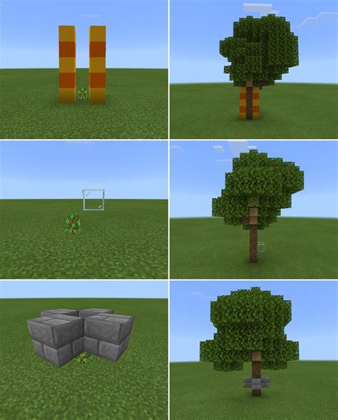 How to make oak in Minecraft?