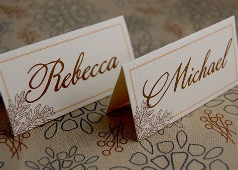 How to make place cards for dinner party?