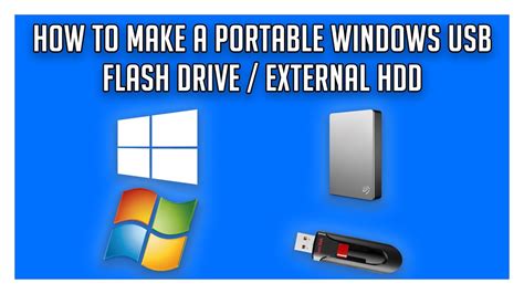 How to make portable Windows 10 USB?