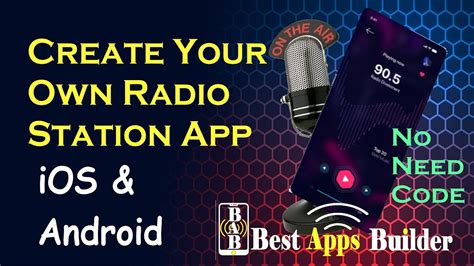 How to make radio app for Android free?