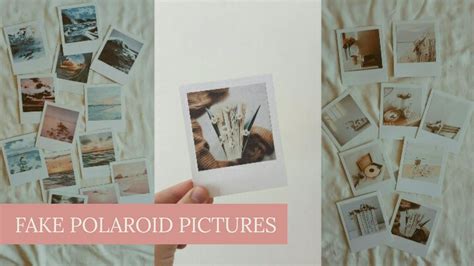 How to make realistic polaroids?