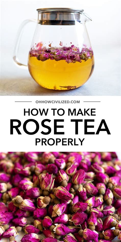 How to make rose tea?