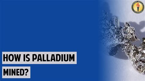 How to mine palladium?