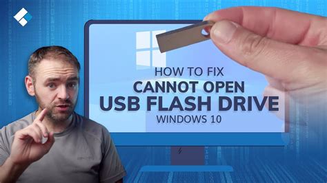 How to open USB on Windows 10?