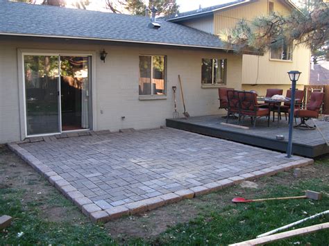 How to pave a patio for cheap?