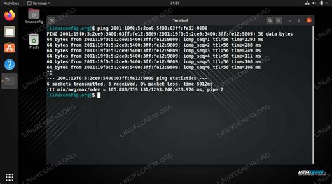 How to ping IPv6 address using cmd?