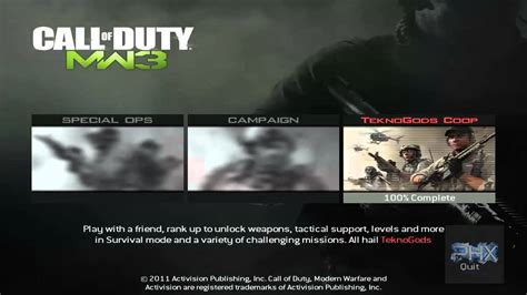 How to play MW3 offline multiplayer?