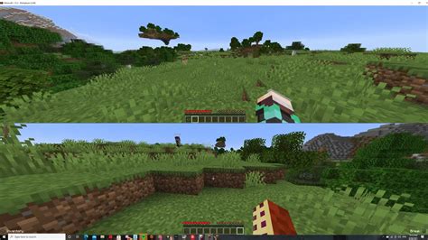 How to play Minecraft split screen?
