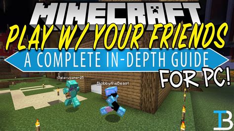 How to play Minecraft with friends?