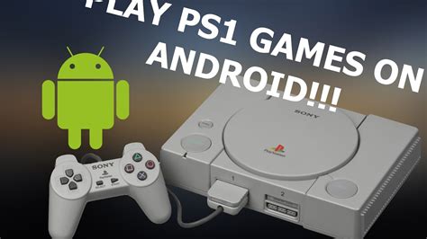 How to play PS games on Android?