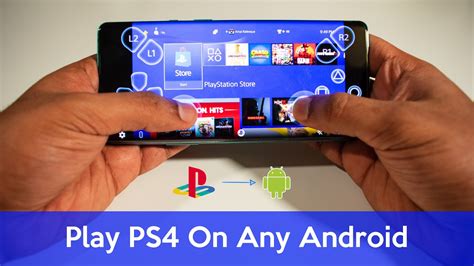 How to play PS4 on phone?
