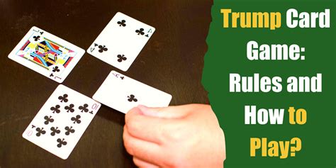 How to play trump cards?