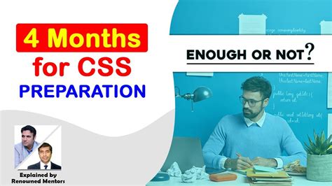 How to prepare CSS in 1 month?