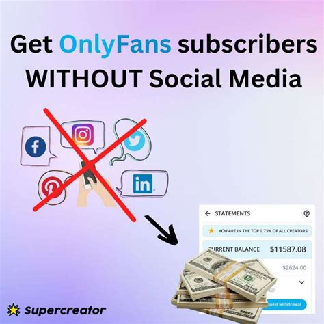 How to promote OnlyFans without social media?
