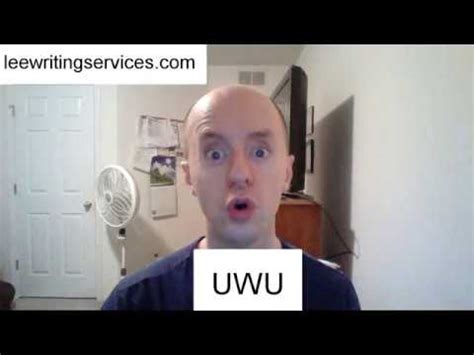 How to pronounce uwu?