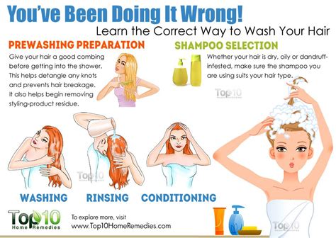 How to properly wash your hair?