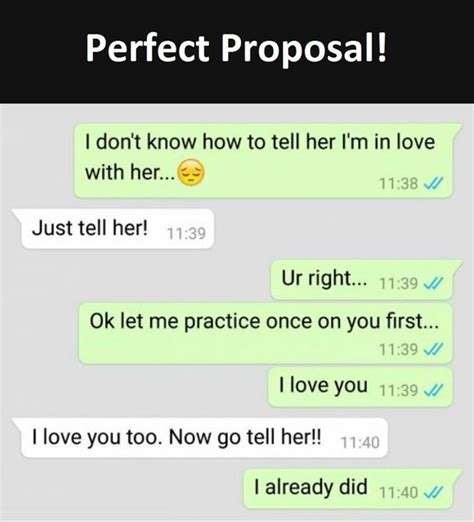 How to propose a boy?