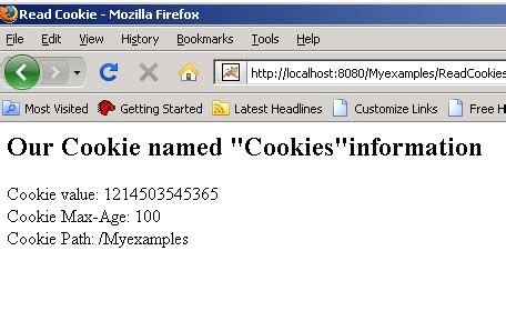 How to read cookie?
