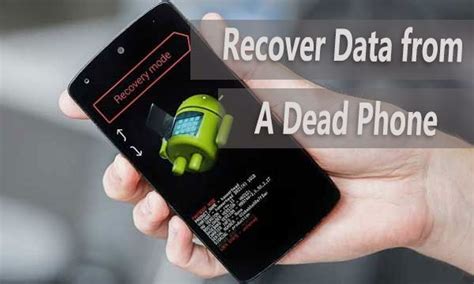 How to recover internal data from completely dead powerless iPhone?