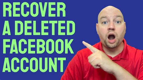 How to recover permanently deleted Facebook account after 90 days?