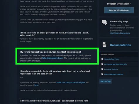How to refund Steam games?