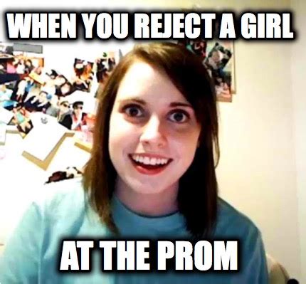 How to reject a girl from prom?