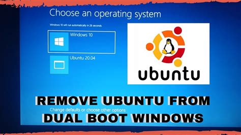 How to remove Linux OS from dual boot?
