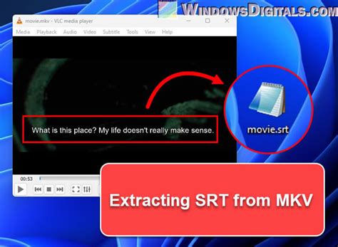 How to remove SRT from MKV?