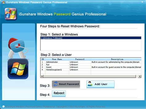 How to remove Windows password with USB?