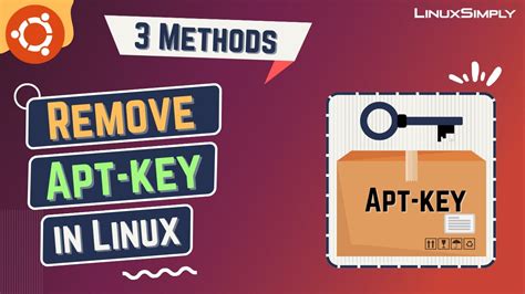 How to remove apt key Ubuntu?