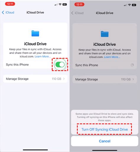 How to remove iCloud Drive?