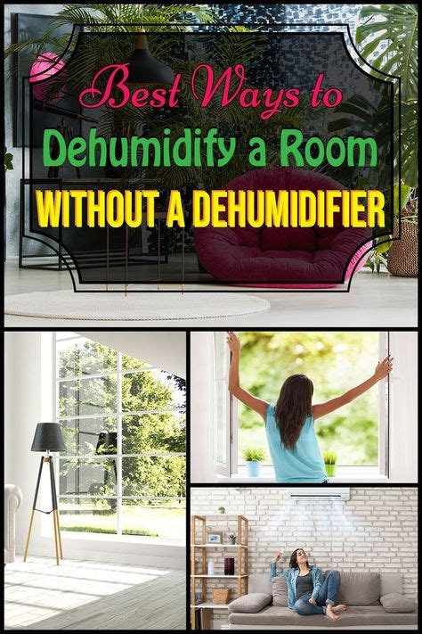 How to remove moisture from room naturally without dehumidifier?