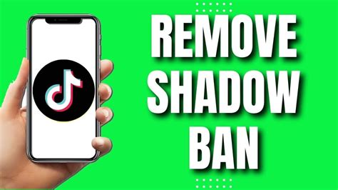 How to remove shadowban 2023?