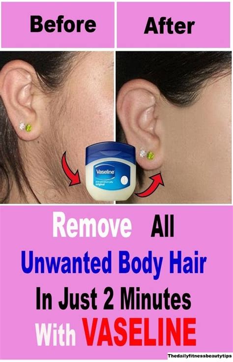 How to remove unwanted hair from body naturally at home permanently?