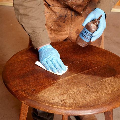 How to remove wax from furniture before painting without sanding?