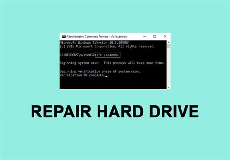 How to repair a drive using cmd?