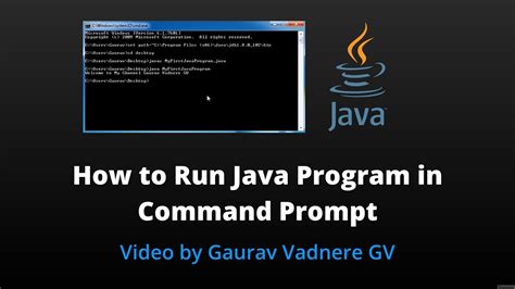 How to run Java program in console?