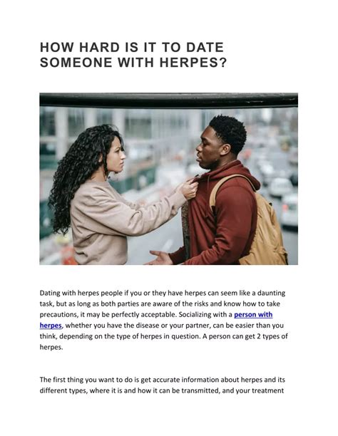 How to safely date someone with HSV-1?