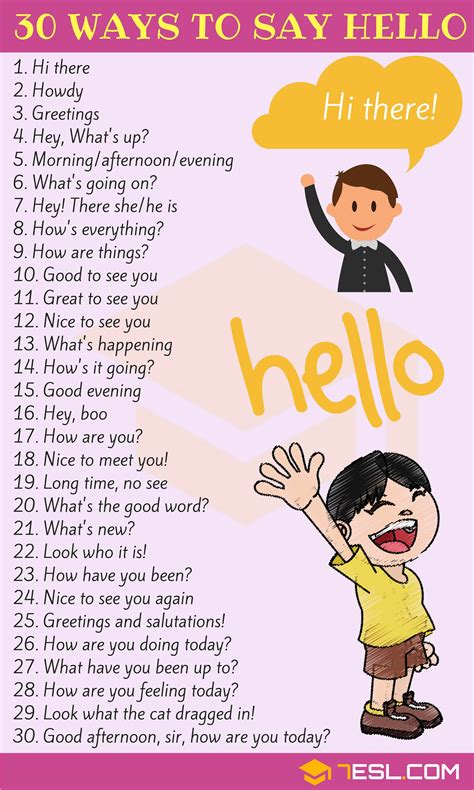 How to say hi to a girl?