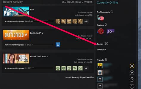 How to see someone's activity on Steam?