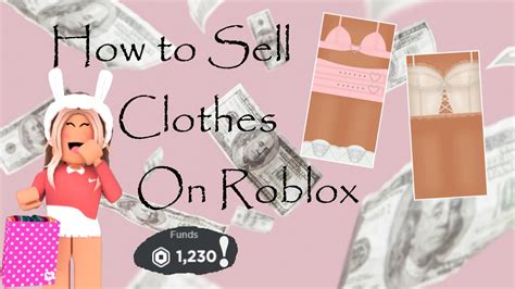 How to sell clothes on Roblox?